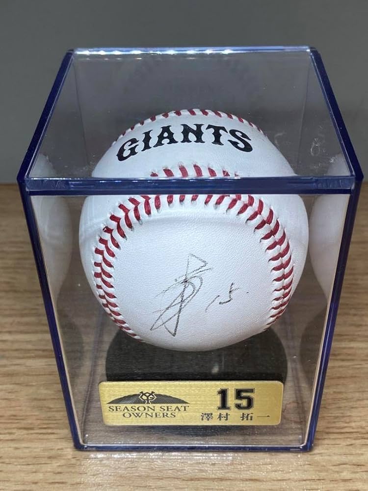 澤村拓一選手　シーズンシート限定直筆サインボール　非売品　ジャイアンツ 澤村拓一選手 シーズンシート限定直筆サインボール 非売品