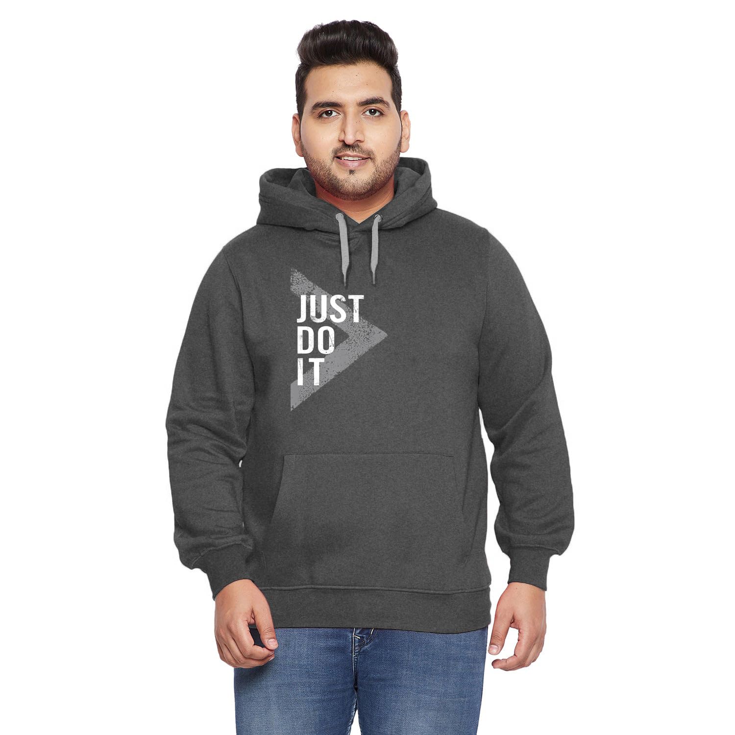 West Gate Clothing Plus Size Mens Cotton Hoodies,Hooded Sweatshirt | 100% Cotton Hoodies Plus Size Collection for Men-picture-35