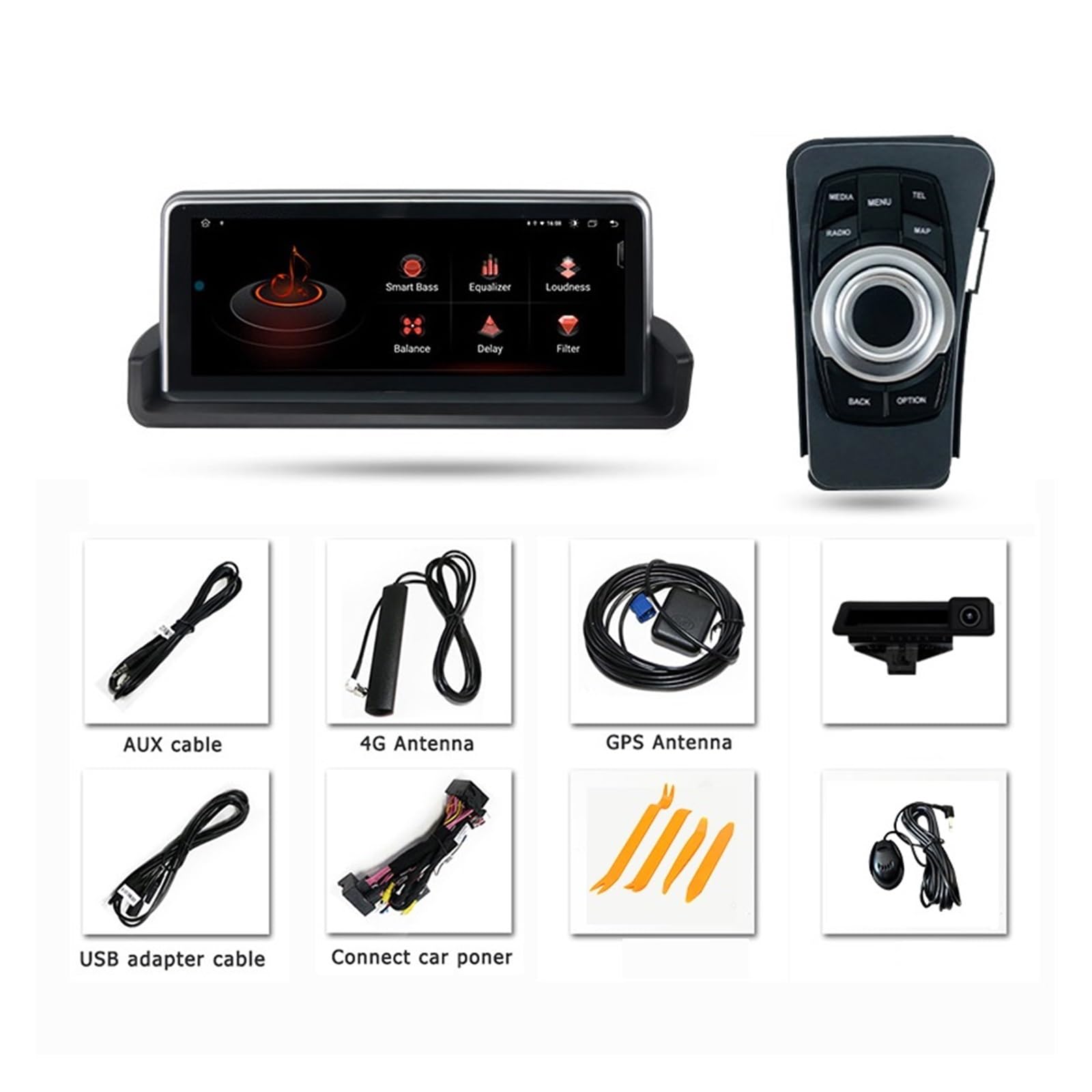 Navigatore Satellitare Multimedia Auto Video Player Navigazione GPS(RHD 6G 128G)