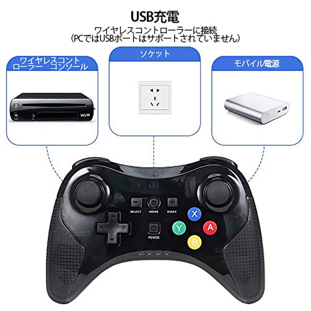 Amazon.co.jp: Lavuky XQ12 WiiU PRO 互換 ワイヤレス
