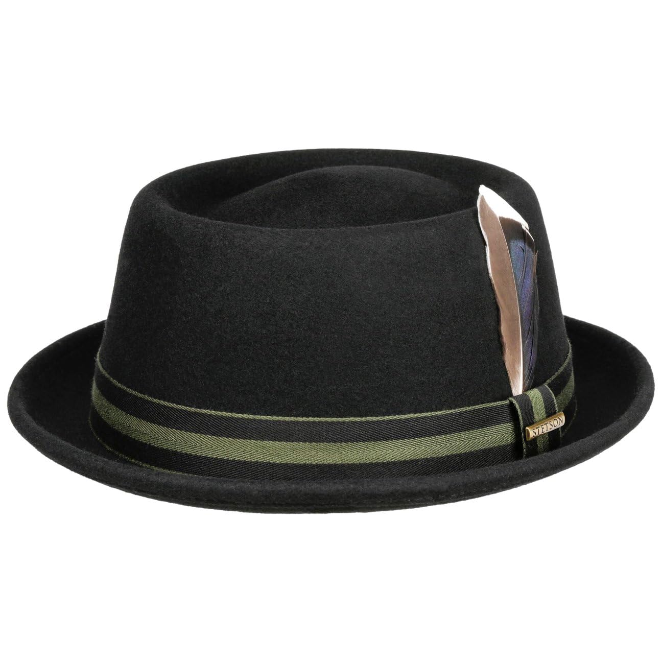 STETSON Tenverson kapelusz pork pie zgniatany filc welniany Meski Caly rok