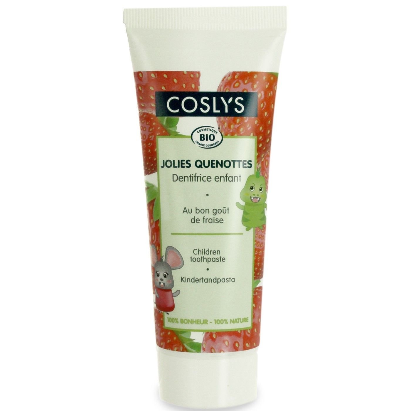 Coslys Gel Dentífrico Para Niños Fresa Organica 75 ml 75 Ml