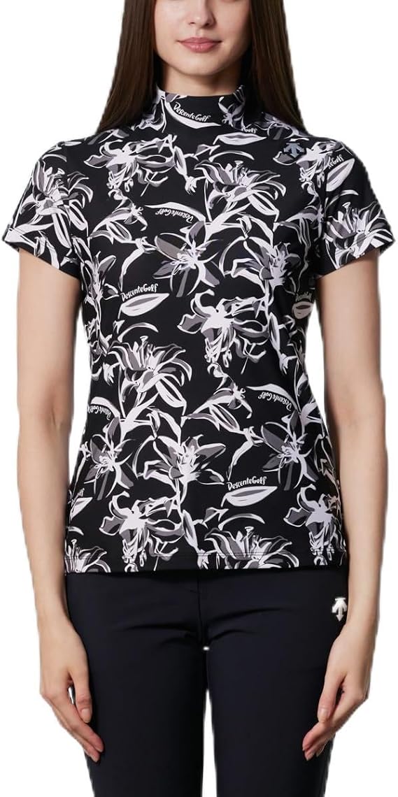 デサントゴルフ　シャツ デサントゴルフ】ハーフジップ半袖シャツ – GQ SHOP