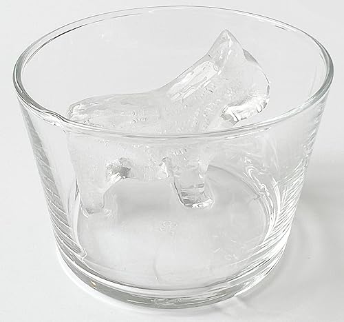 Miniatura 3 de Bandeja grande para cubitos de hielo y molde de golosinas de bulldog francés, 6 moldes en forma de francés, sin BPA y resistente al calor, molde de