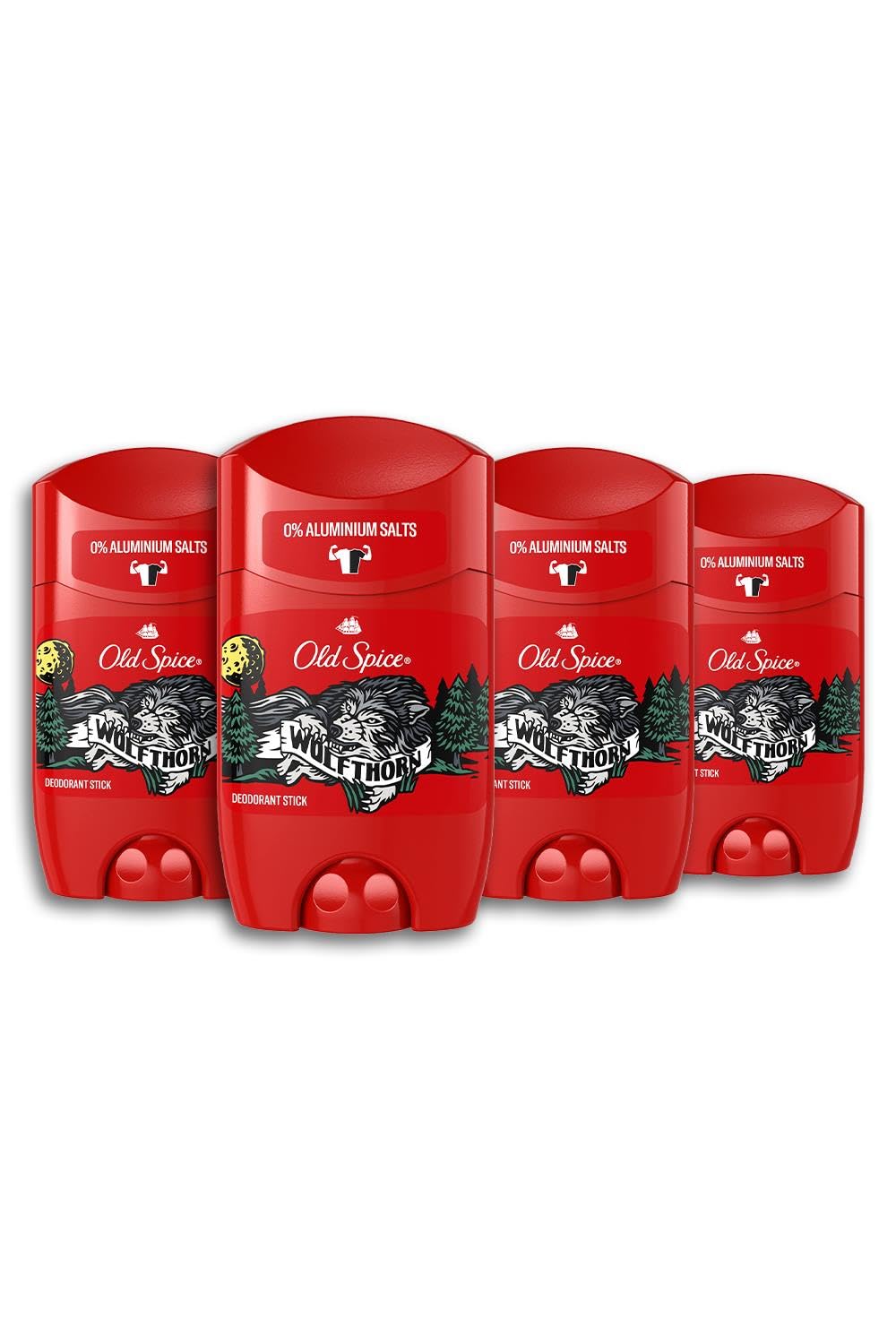 Old Spice Wolfthorn Deodorant Stick 50 ml - 4 Adet