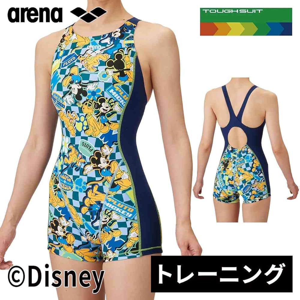 arena - 【未使用タグ付き！Sサイズ！】arena×Disney TOUGH SUIT水着 アリーナ 競泳水着 Disney プーさん ディズニー 練習用水着