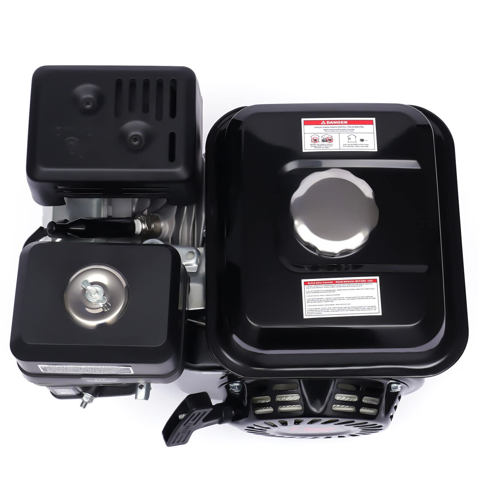 GX210 7HP, motore a benzina a 4 tempi, motore a gas naturale, motore stazionario, avviatore di ritorno, motore portatile