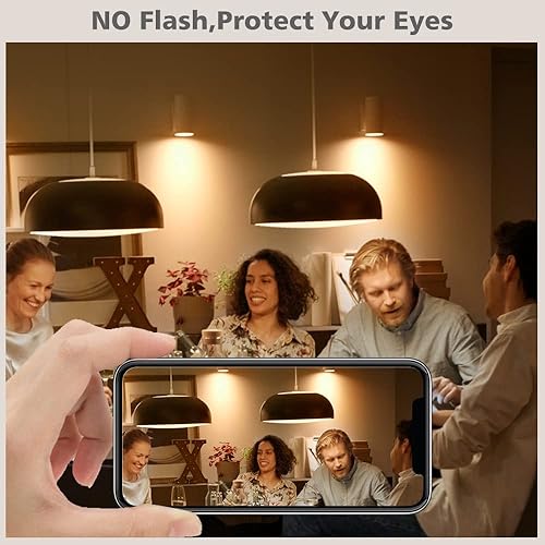 Miniatura 6 de FTL Paquete de 20 bombillas LED PAR20 de 5000 K, luz blanca diurna, 7 W, 600 lúmenes, 50 W, equivalente a 60 W, bombilla regulable, base E26, luz de