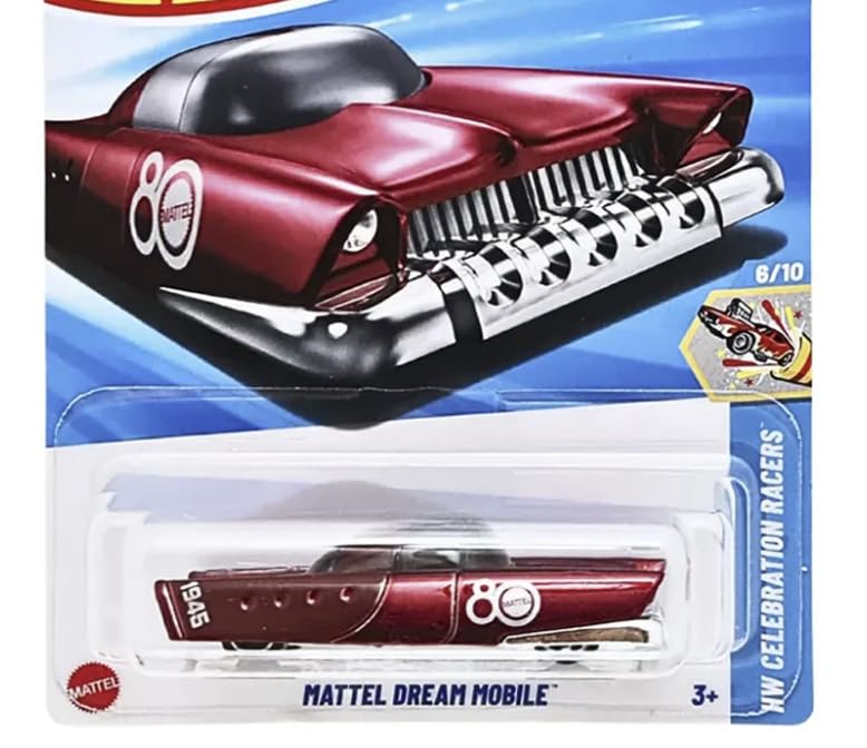 Image of hw Die-Cast 1:64 for Ages 3 and up (Mattel Dream Mobile | HW Celebration Racers)