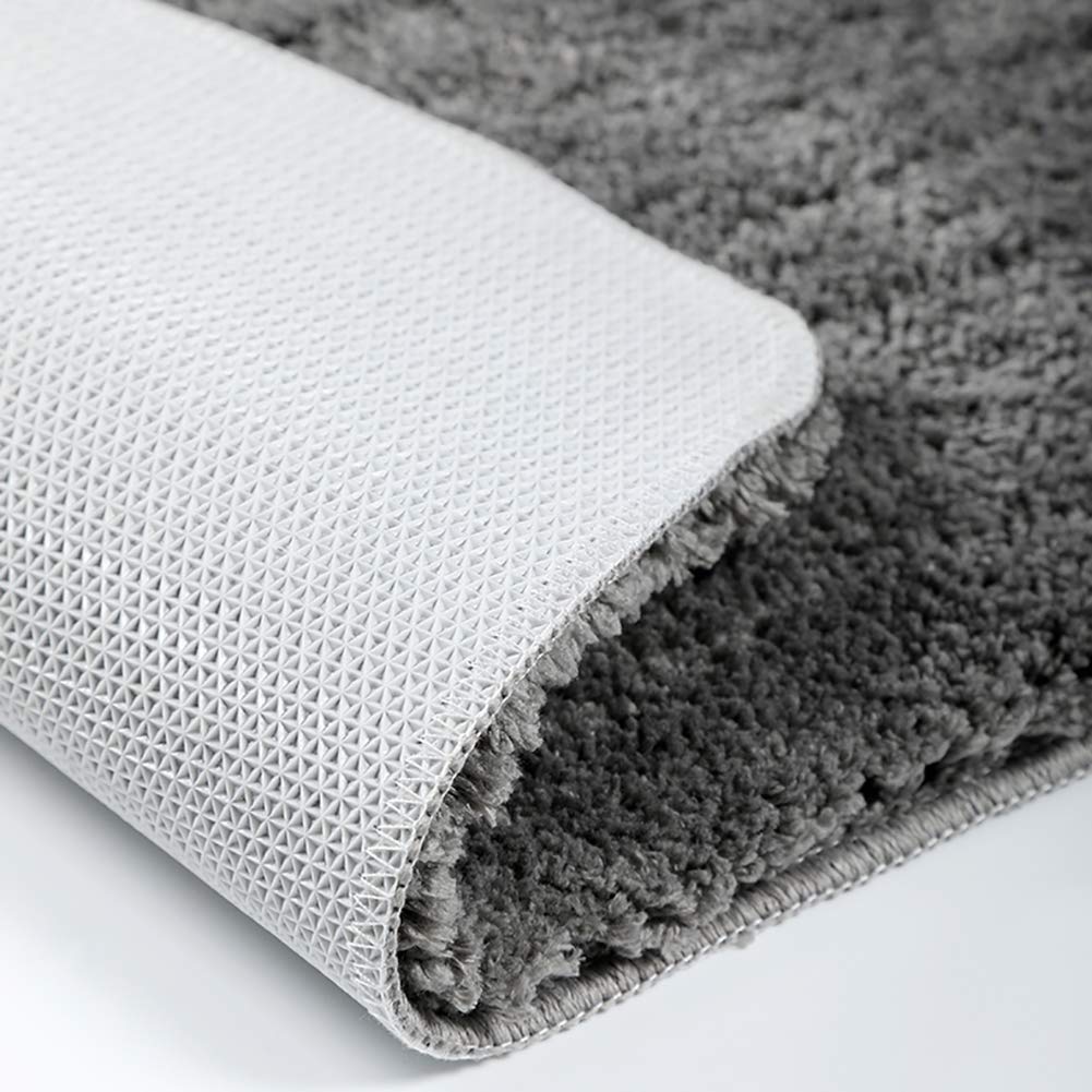 Badematte Fußmatten für Badezimmer Schlafzimmer Eingangsmatte Mikrofaser Shag Fußmatte Teppich, Bad Teppich Matte Absorbent Machine Washable-f 120x180cm (47x71inch)