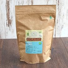 süssundclever.de® Organic Flax Seeds Broken, 1.0 kg, Plastic-Free and Ecologically Sustainably Packaged