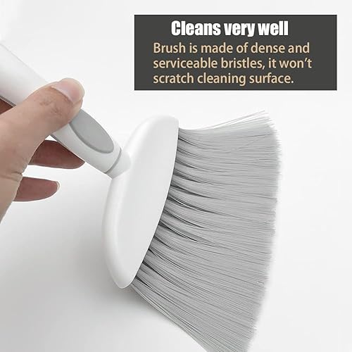 Miniatura 2 de Escoba - Juego de recogedor pequeño para escoba juego de recogedor y cepillo pequeño, juego de mini escoba y recogedor, juego de escoba y recogedor,