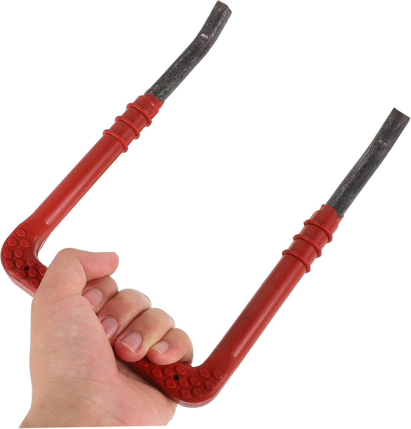 2pcs Heavy Duty Slide Mount Ladder Stand for Outdoor Use Sturdy Climbing Ladder for Wells Towers and Inspections Easy to Install Multi-use Materials