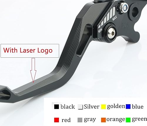 Miniatura 2 de Motorcycle Brake Clutch Lever Adjustable Motorbike Handle Bar Accessories 3D Rhombus CNC with Logo for Ducati Scrambler 400 2015 2016 2017 2018 2019