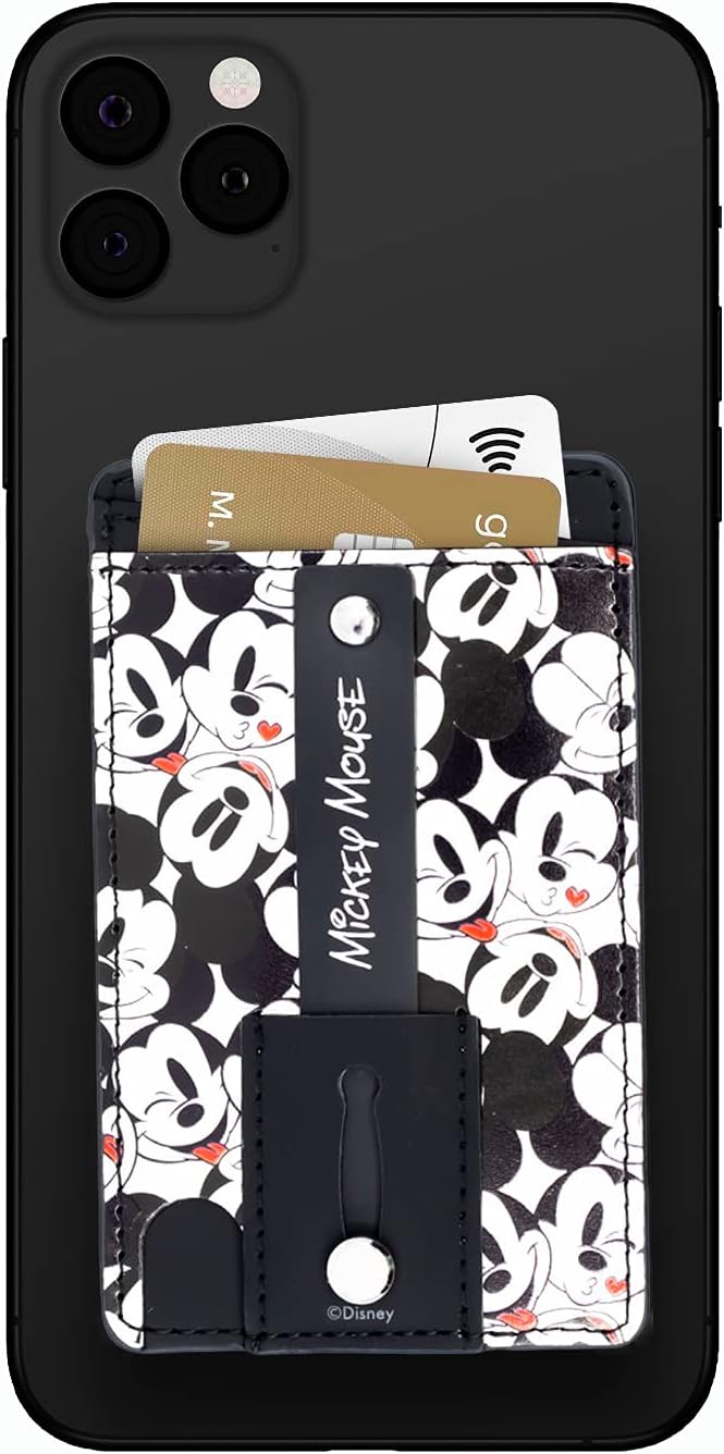 Disney Phone Wallet Stick On Cell Phone Wallet Card Holder