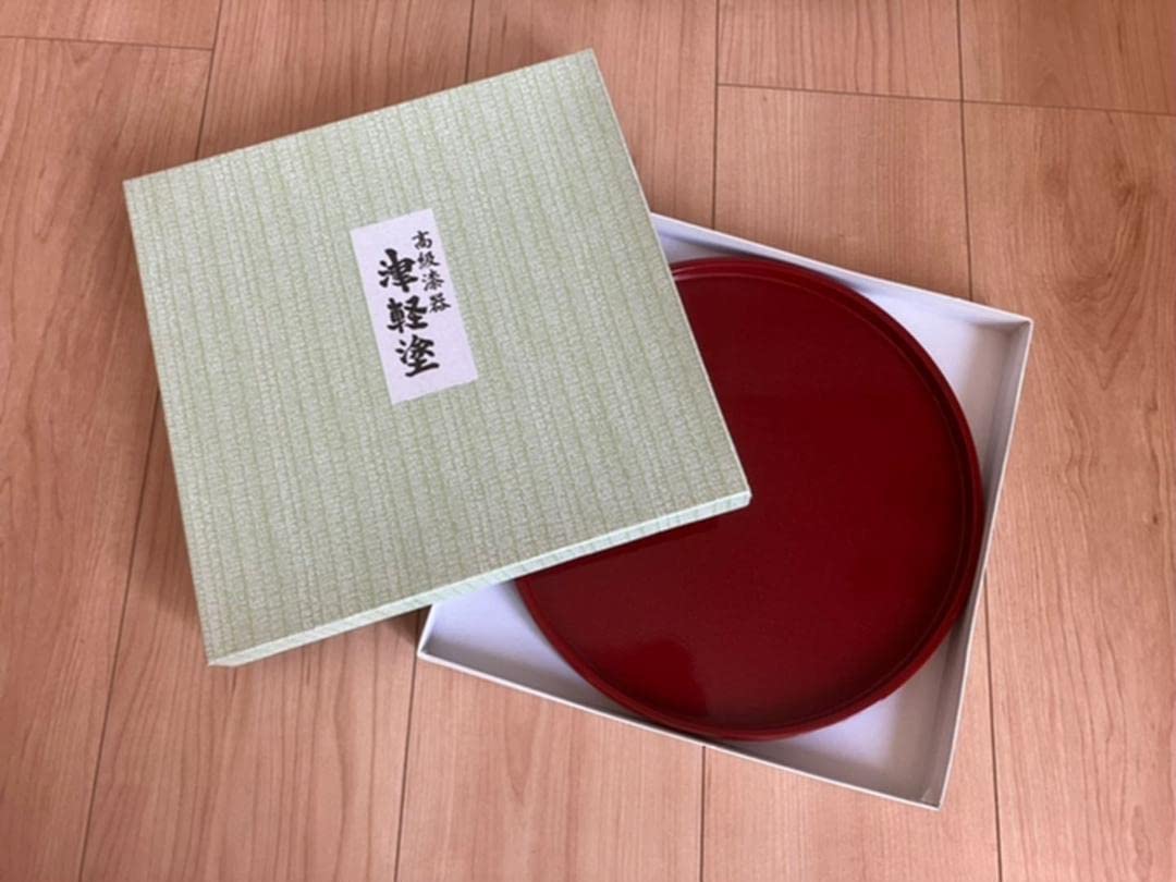 津軽塗り ななこ塗り お盆