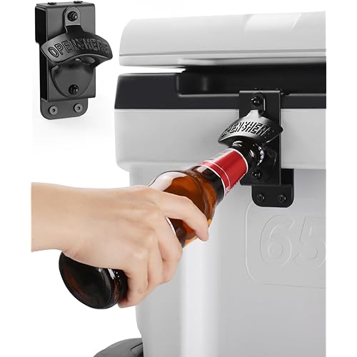 Bottle Opener for Ninja FrostVault 30QT/45QT/65QT Cooler with Wheels - Heavy Duty Metal Cooler Accessory for Beverages, Soda & Cider