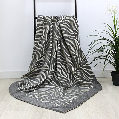 Paoletti Riva Zuma copriletto, Argento, 145 x 180