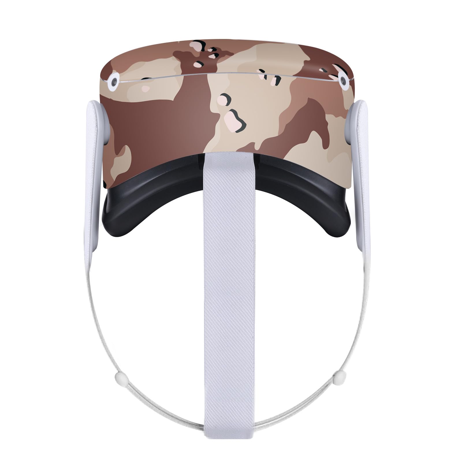 Head Case Designs Brown Camo Camouflage Vinyl Sticker Skin Decal Cover Compatible with Meta Quest 2