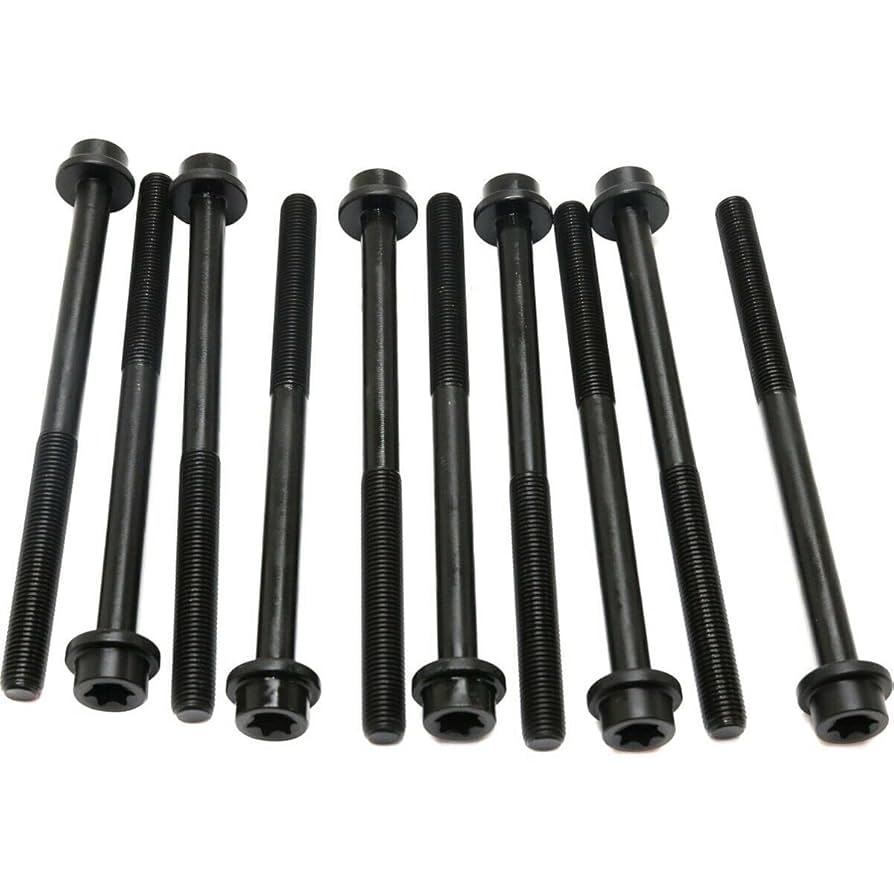 Amazon.com: Cylinder Head Bolts Set of 10 Compatible with
