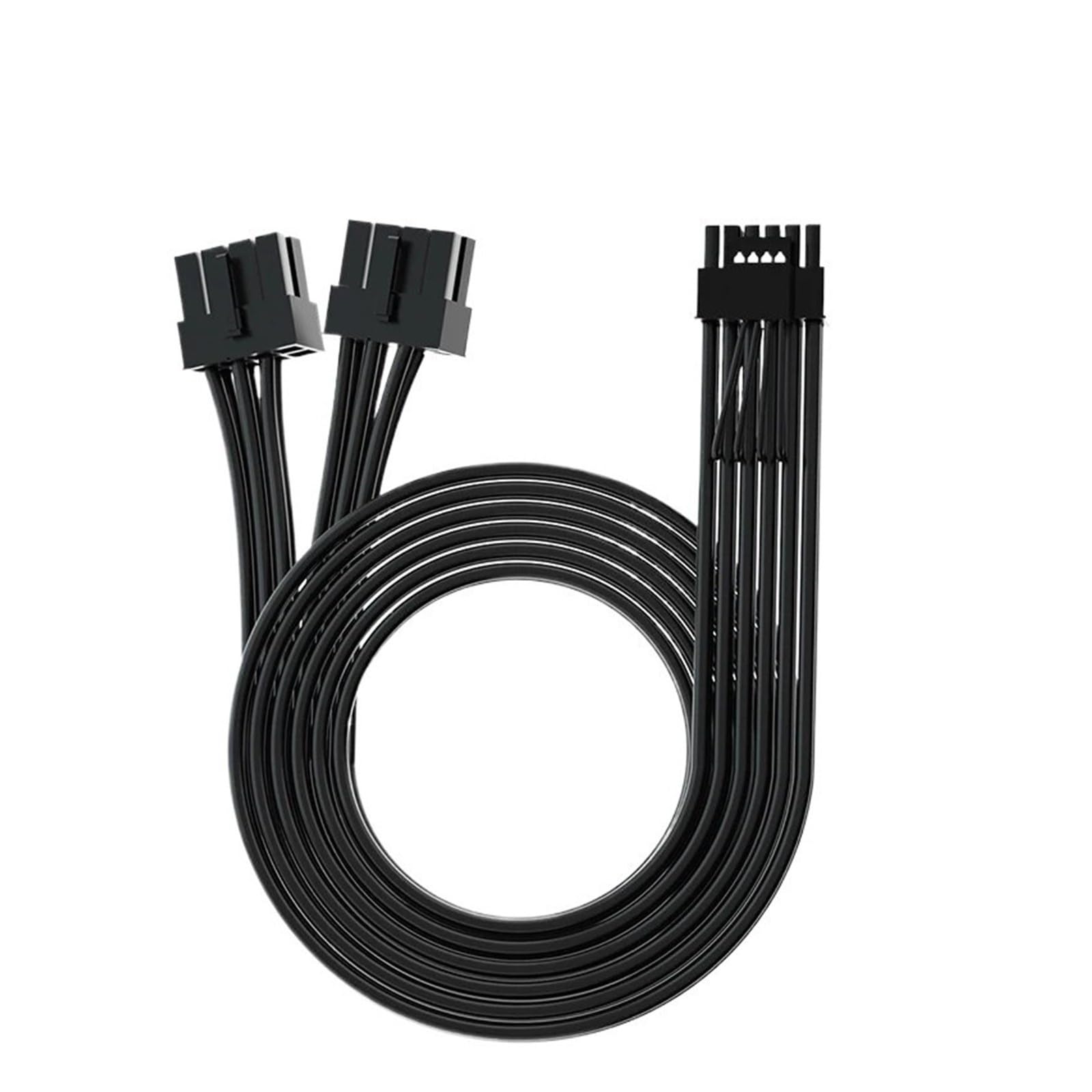 Generico Cavo nero doppio da 8 pin a 12+4 12VHPWR 16 AWG