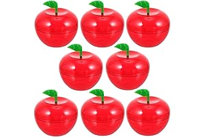 DOITOOL Plastic Apple Containers Clear