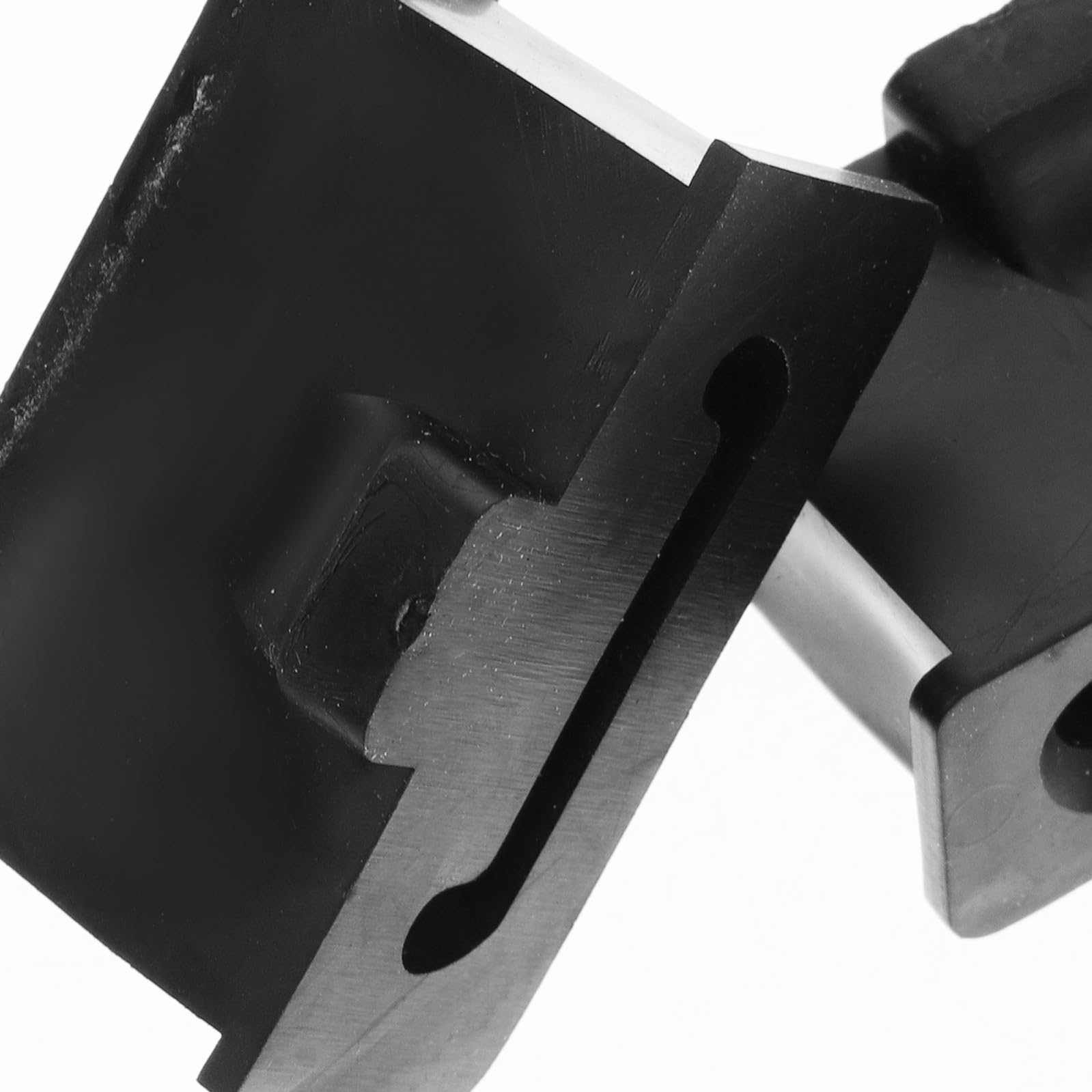 STOBAZA Supporto per Staffa di Scarico Moto in Metallo e Gomma, Riduce Rumore e Facile da Installare, Adatto per Harley Touring Glide, Ammortizzatore Antiurto
