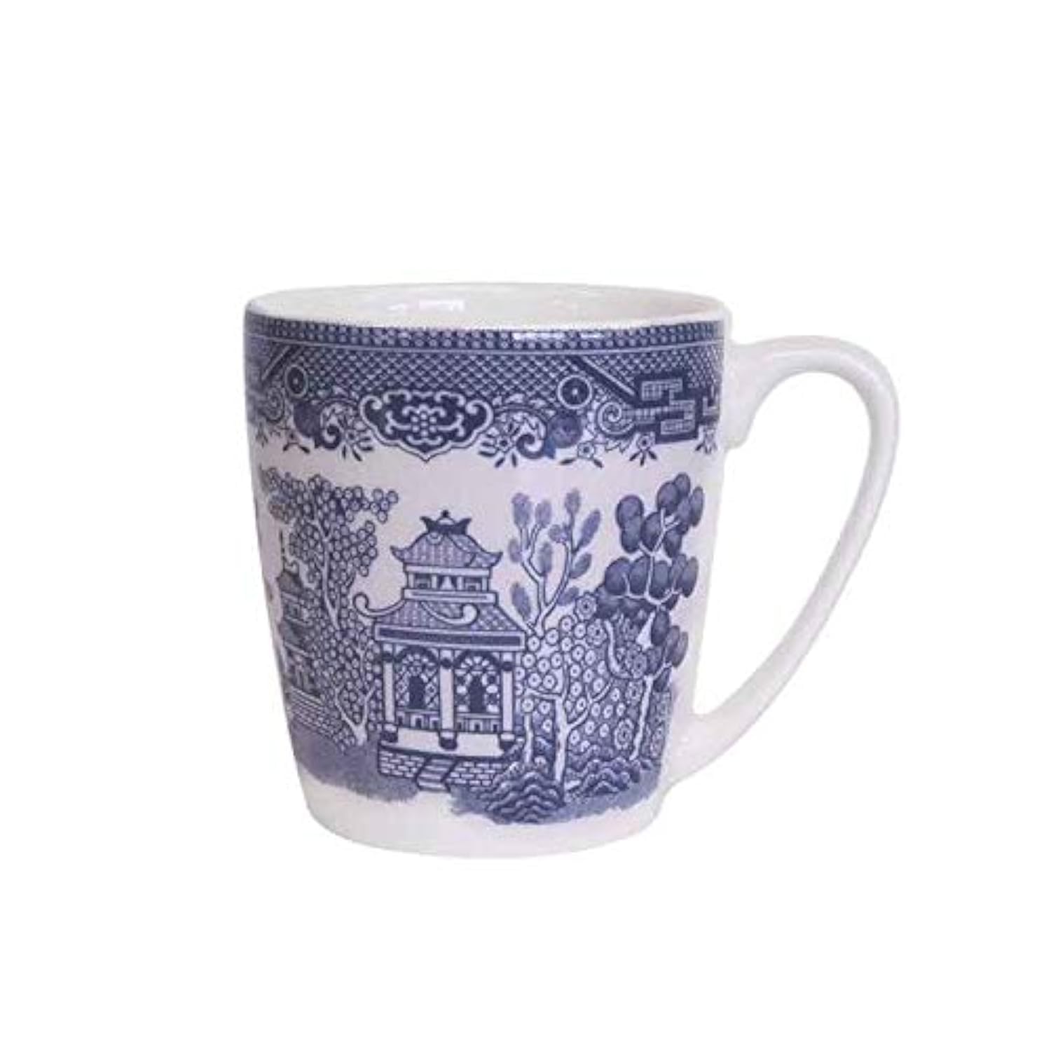 Churchill Queen's , Blu Willow Acorn, Mug 300ml, Made in England