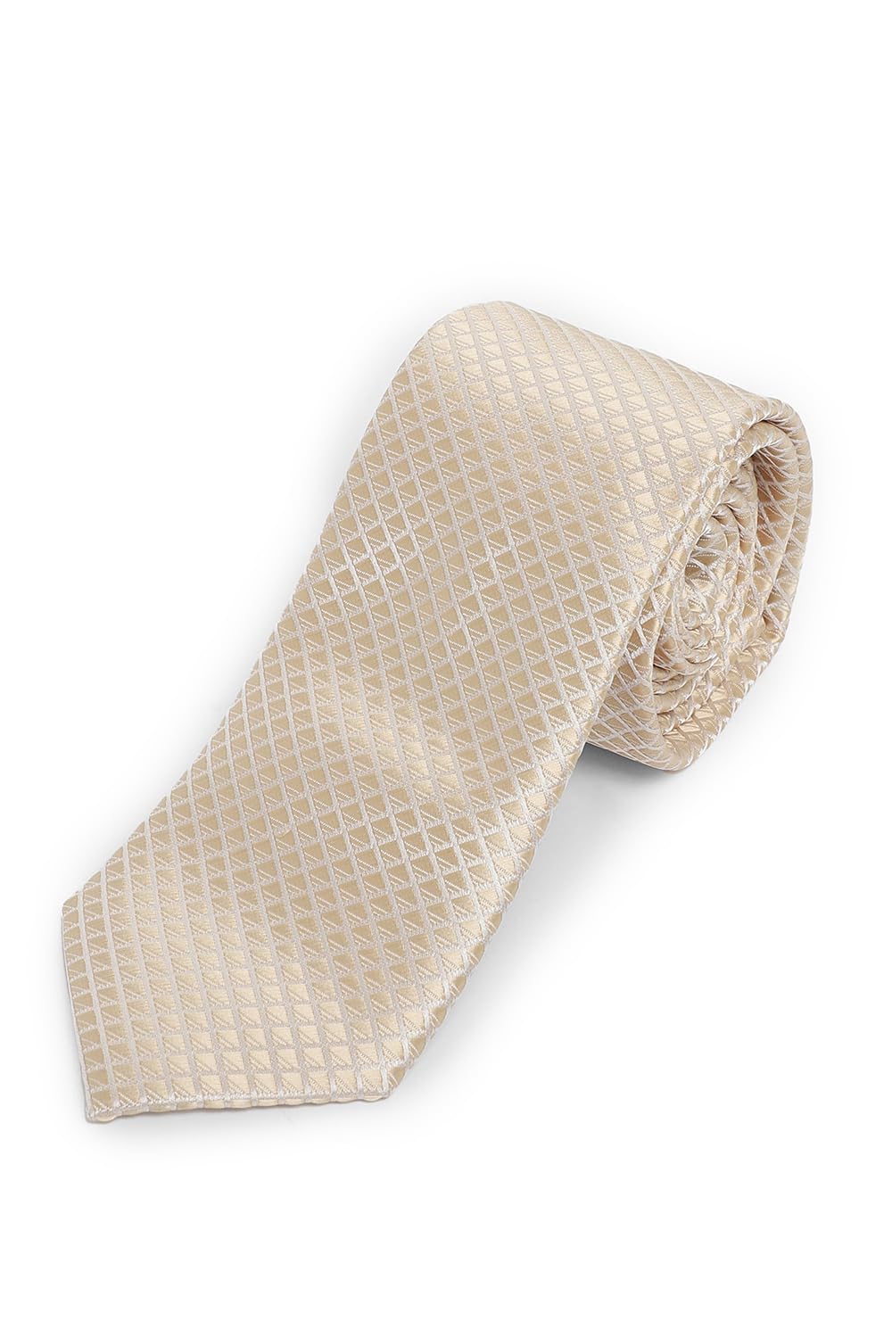 louis philippe Men Beige Embroidered Tie-picture-37