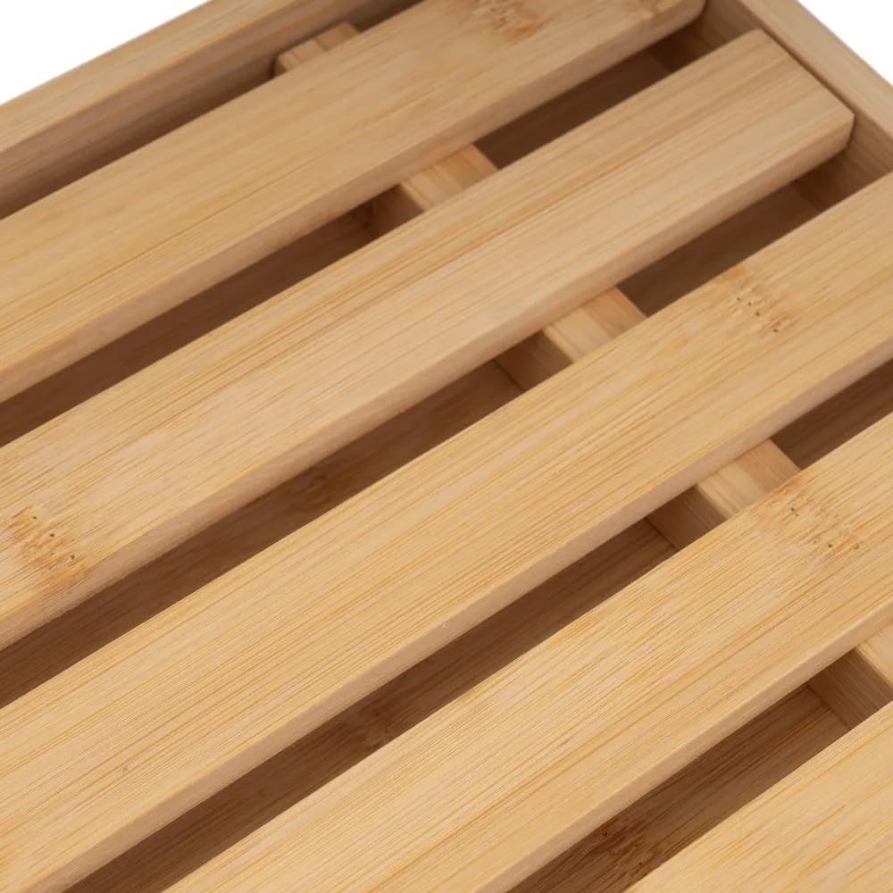Tagliere Pane con Raccoglibriciole + Coltello - Taglieri Grandi in Legno - Taglia Pane - Griglia Estraibile Raccogli Briciole - Tagliere per Pane - Legno Naturale