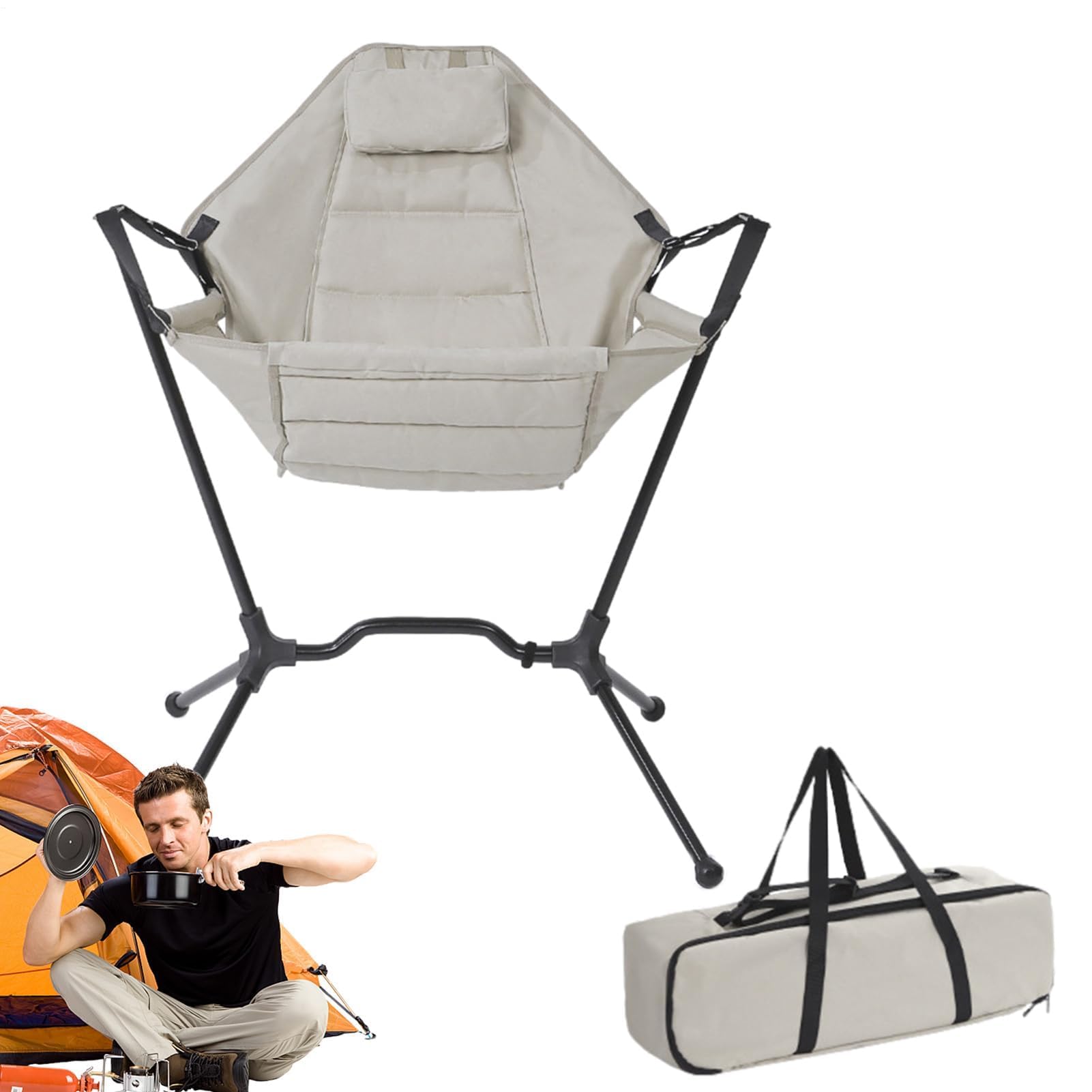 Chaise d'extérieur de qualité supérieure Heavy Du avec assise grand confort