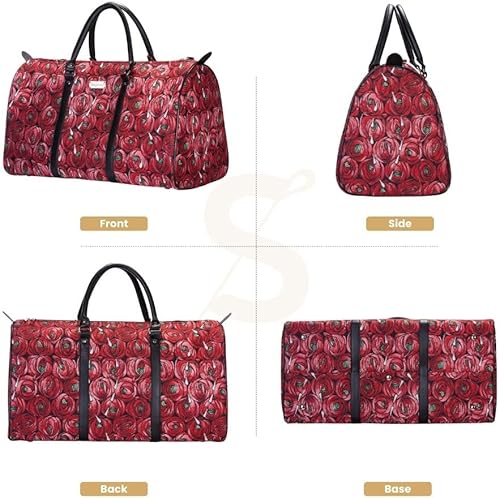 Miniatura 2 de Bolsa de lona grande para mujer, equipaje de mano para mujer, equipaje de mano para mujer, bolsas de viaje para adolescentes y niñas