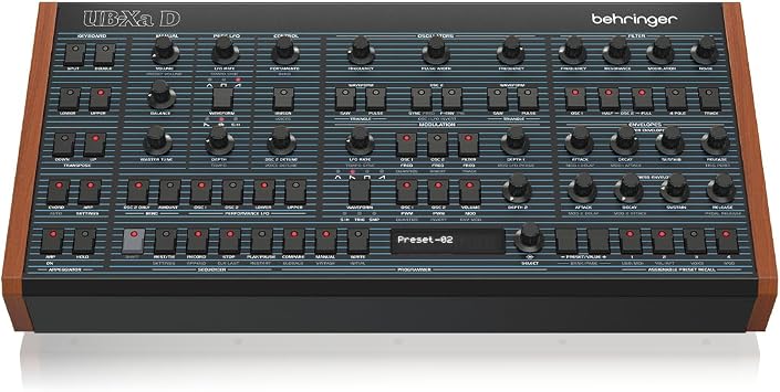 Behringer UB-Xa D 16-voice Multi-timbral Polyphonic Desktop Analog Synthesizer