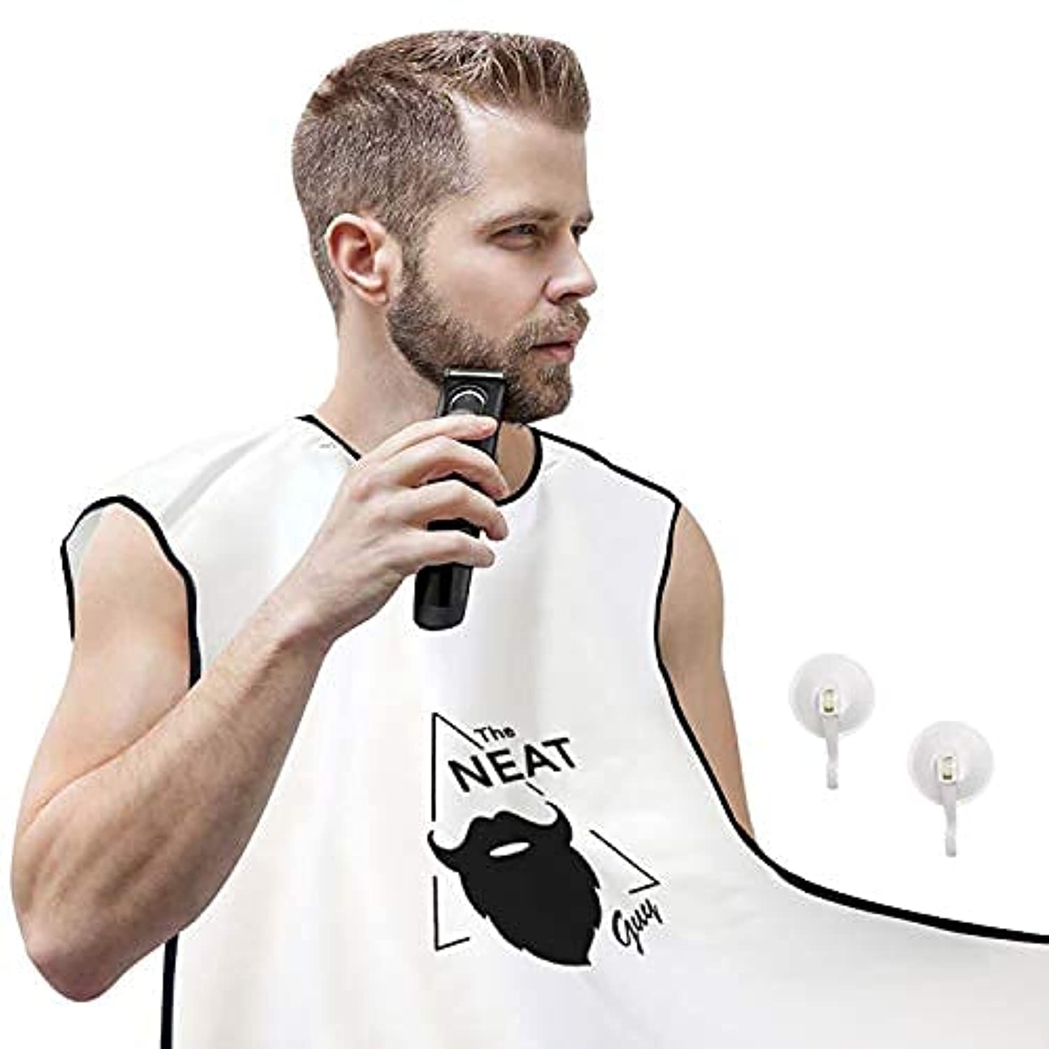 The Neat Guy Beard Apron/Bib for Mess-Free Shaving, What you Need for a Good, Clean Shave, The Perfect Holiday Gift