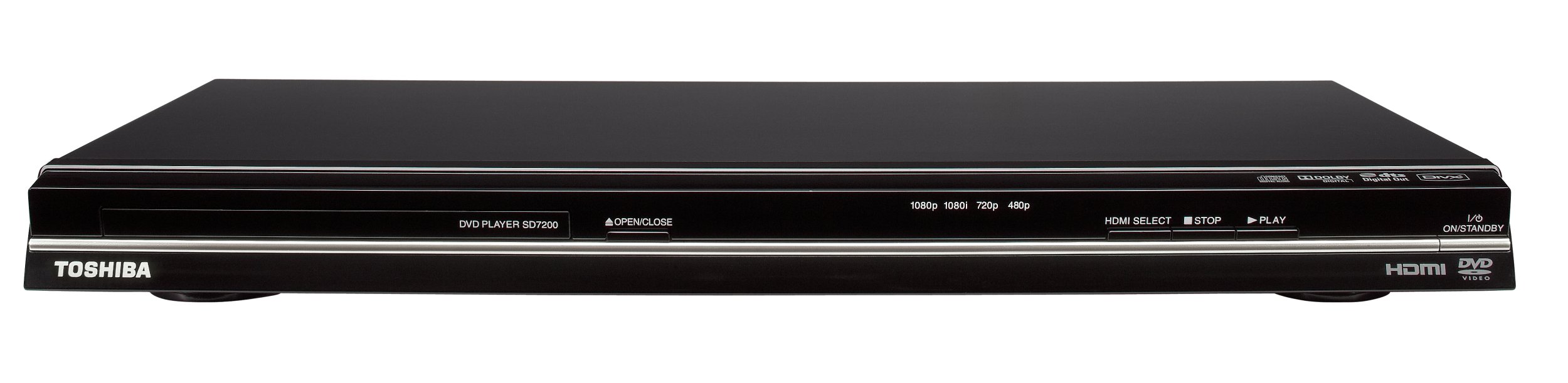 Toshiba SD7200 1080P Upconverting DVD Player Black