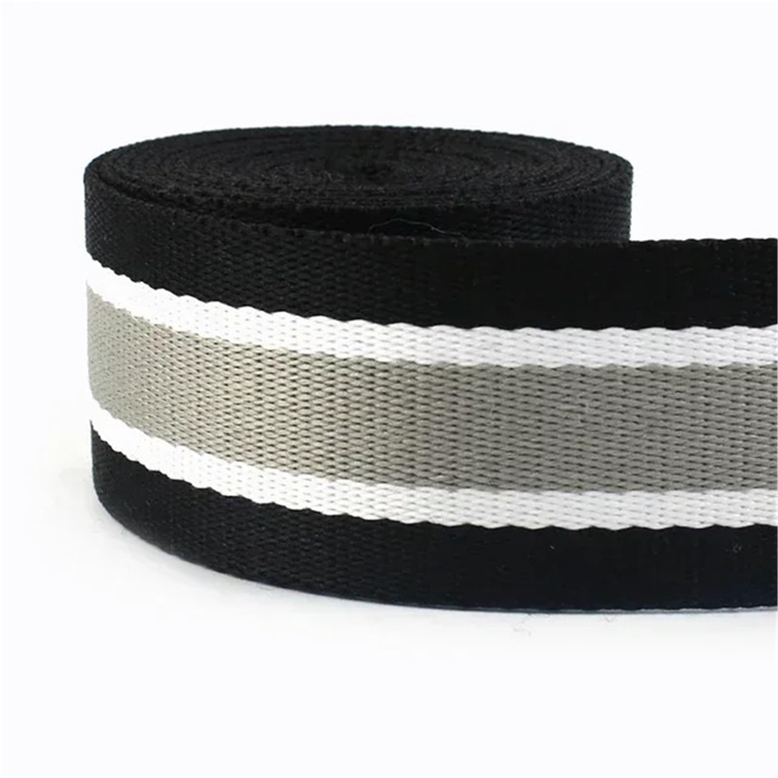 Cinta Jacquard Cinta de correas poliéster Jacquard 2-5 metros y 38mm espesor for bolsa equipaje, correa hombro, accesorios costura DIY(RD053-06,38mm-5Meters)