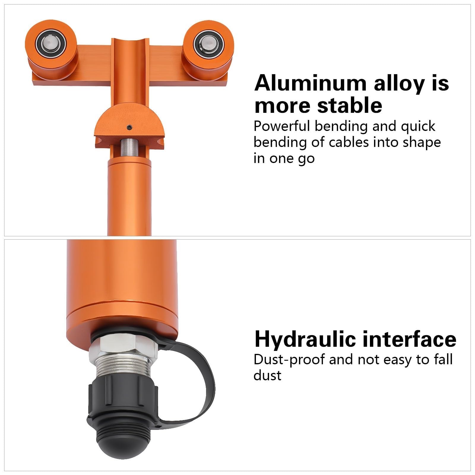 Hydrauliczne narzędzie do gięcia rur z regulowanym kątem i mechanizmem zapadkowym do gięcia drutów żelaznych i twardych materiałów w zastosowaniach przemysłowych