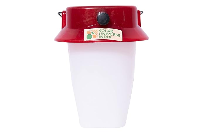 Solar Universe India 360 Degrees Family Solar Lamp in Plastic Bottle with Brightness Adjusment, inbuilt Solar Panel & Lithium Battery
