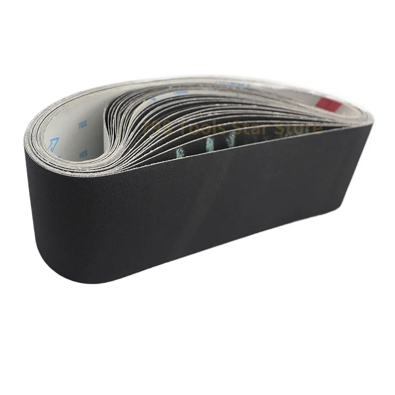 7PCS 915x100mm Sanding Belt Grit Dry Wet Dual-Use Flexible Polishing Band for Metal Wood Copper Aluminum(7PC 320 Grit)