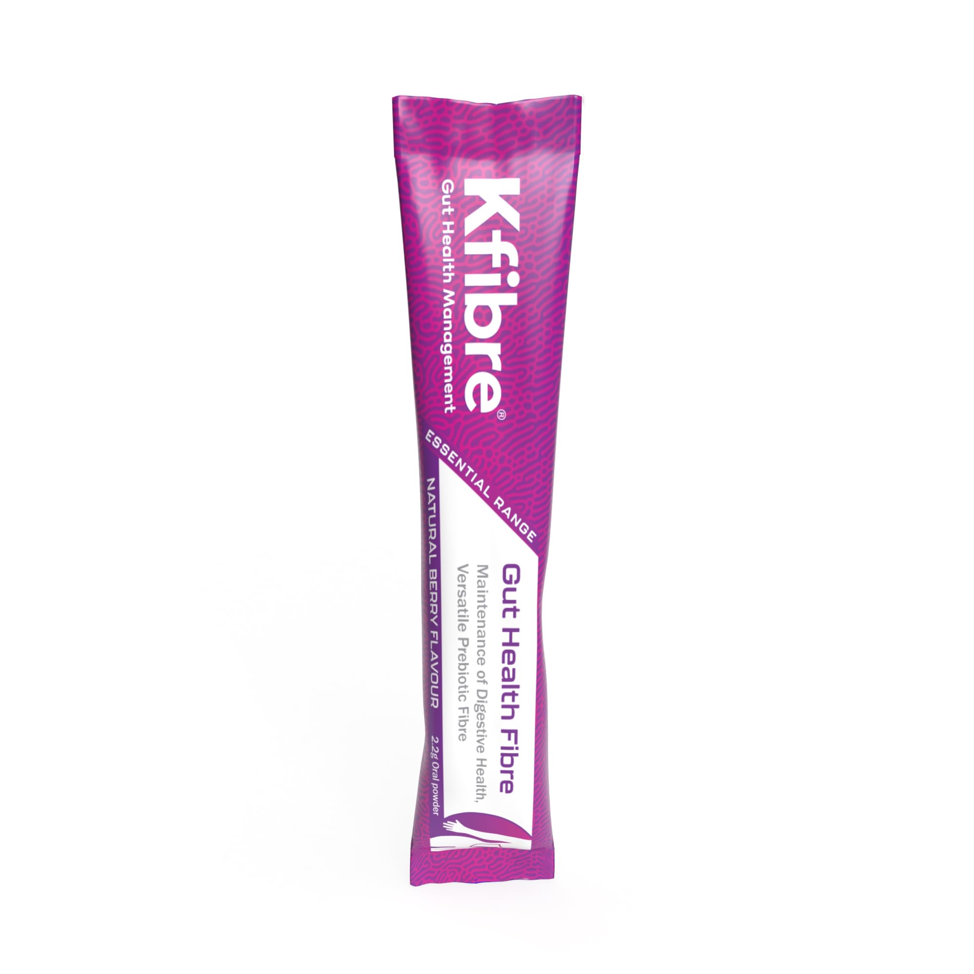 Kfibre Essential Gut Health Fibre Berry Sachets 1.5g x 14 Pack - Daily Prebiotic Boost