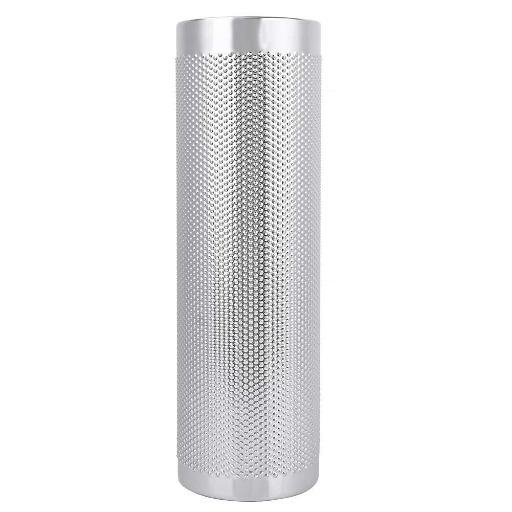 Metal Guiro Hand Percussion Instrument Kit Black Cylinder Sand Shaker