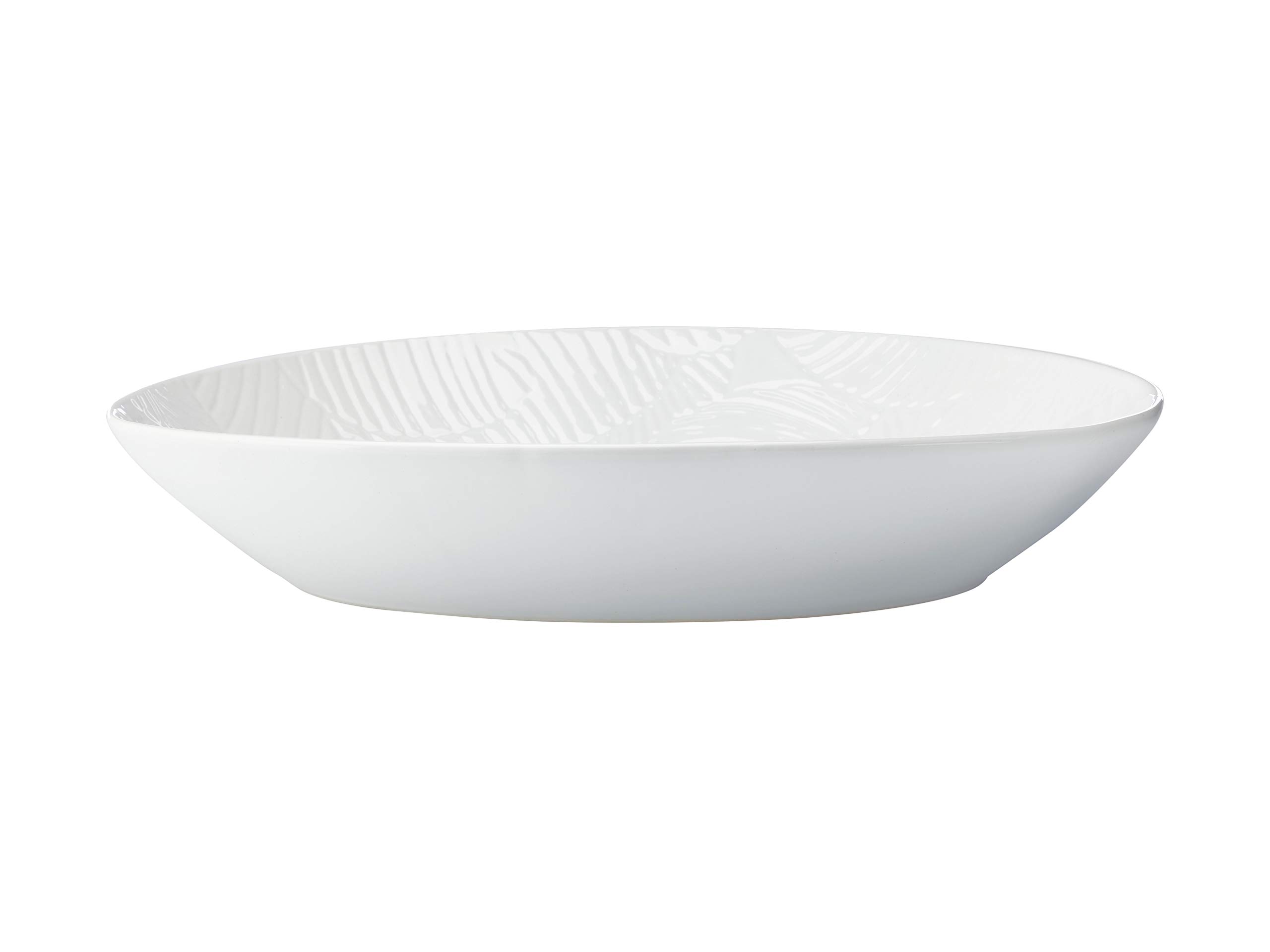 Maxwell & Williams DR0315 Panama Oval Serving Dish in Gift Box, Stoneware, White, 32 x 23 cm