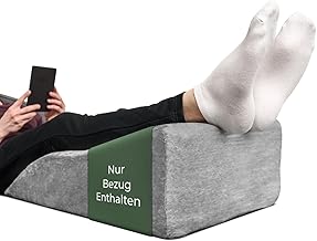 WELL B4 Bezug Venenkissen MEDIUM, GRAU nur BEZUG,