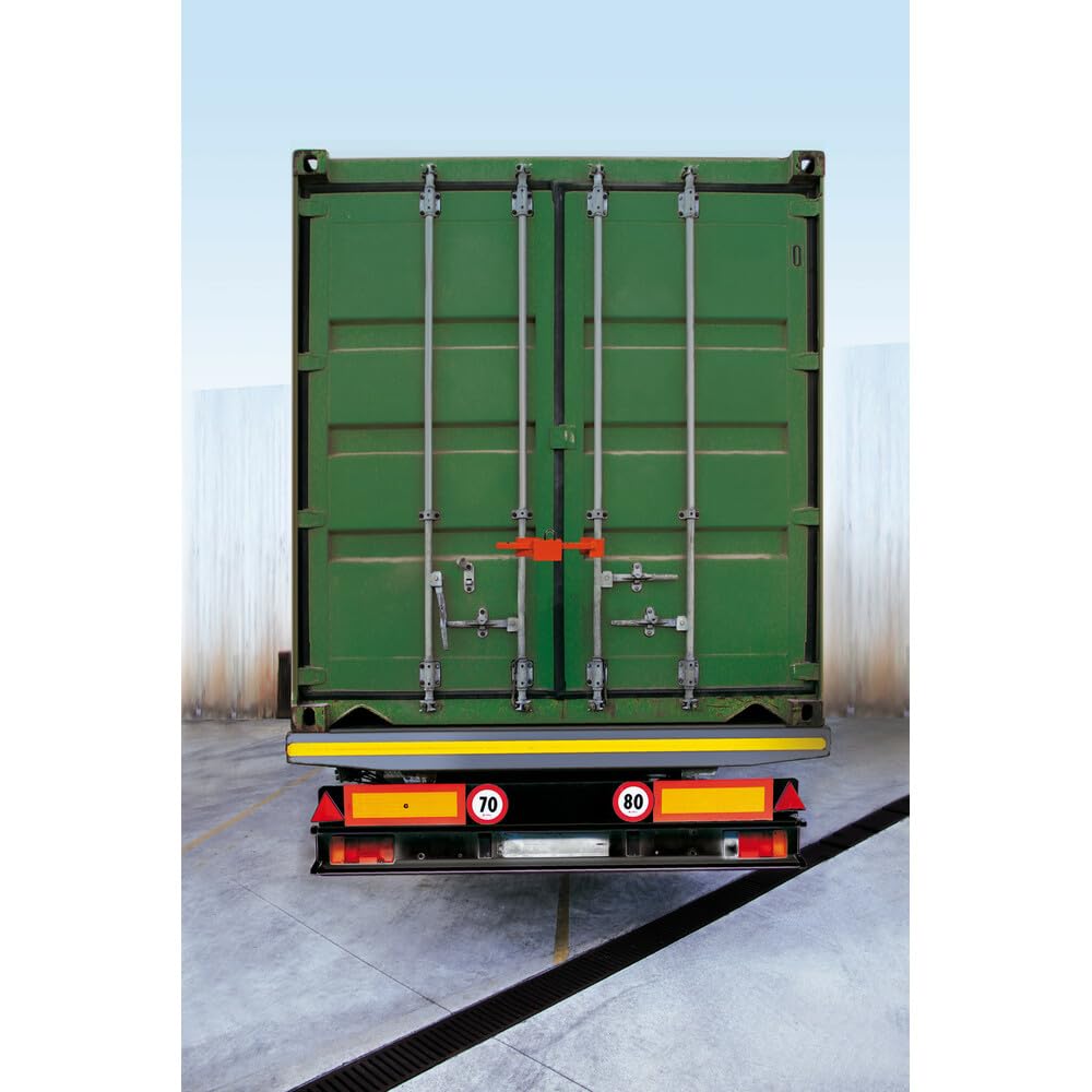 Lampa 98568 Zanna Jumbo, lucchetto blocca-porte posteriore camion in acciaio temprato
