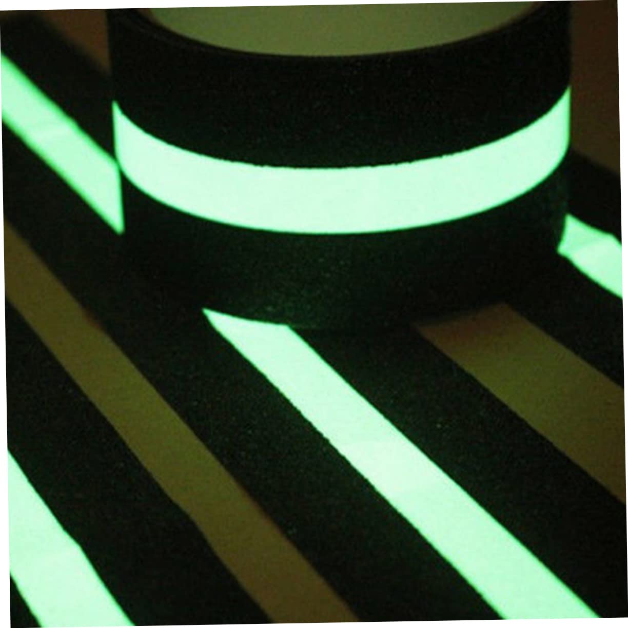 SOLUSTRE 2stücke Non- Grip Tape Für Treppen Und Bad Antirutsch Klebeband Mit Leuchtfunktion Sicherer Für Und Außenbereiche Selbstklebend Einfach Zuschneidbar
