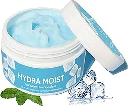 Fezora Hydra Moist Ice Water Gel, Hydrated, Glowing Skin, with Hyaluronic Acid & Vitamin E, 24Hr Hydration, Non-Sticky, Spreads Easily & Instantly Absorbs - 100gm