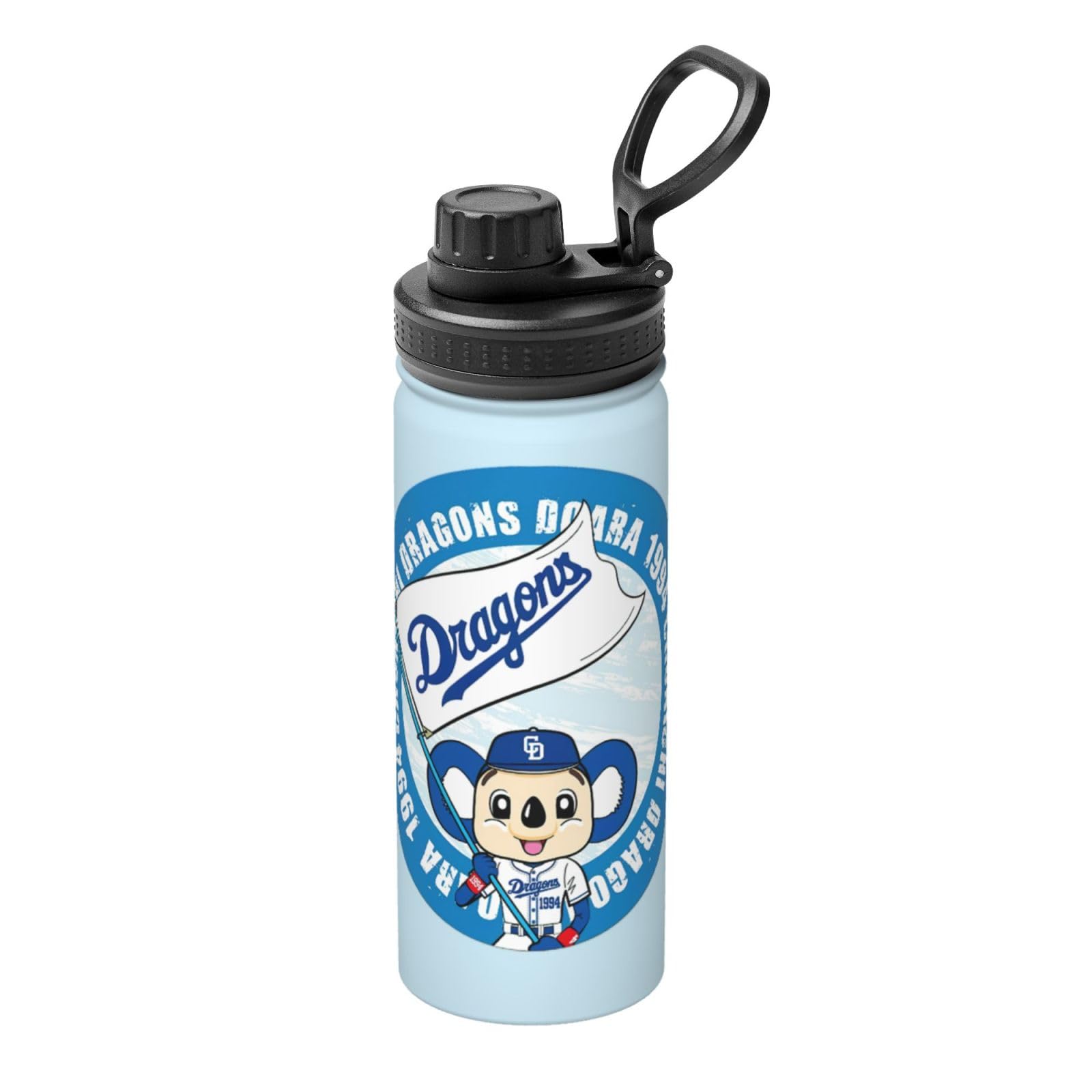 Amazon | 中日ドラゴンズ ステンレス水筒 スポーツボトル ウォーター