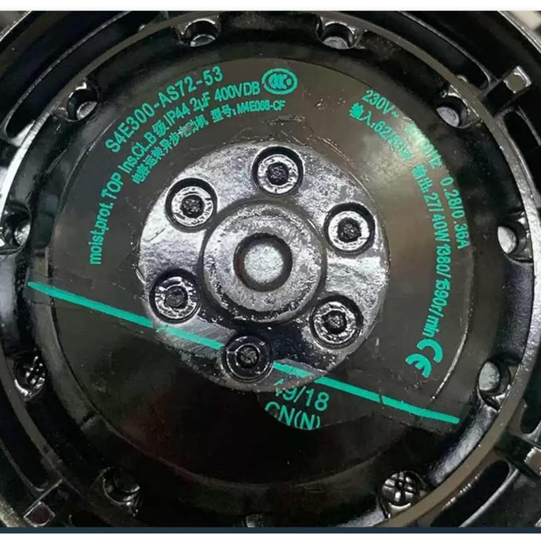 S4E300-AS72-53 230V 0.28/0.36A 62/80W 1380/1590RPM Cooling Fan 300mm
