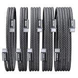 LISEN Cable USB C a USB C 60W 5 Unidades [1M/1M/2M/2M/3M] Cable Tipo C Carga Rapida Nylon‌ USB C Cable C a C Compatible...