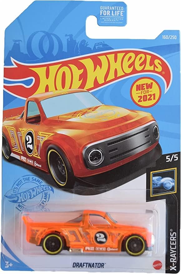 Hot Wheels - Draftnator - Raycers X 5/5 [Naranja] #160/250